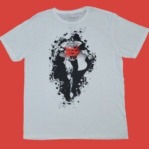 Superman White Graphic T-Shirt